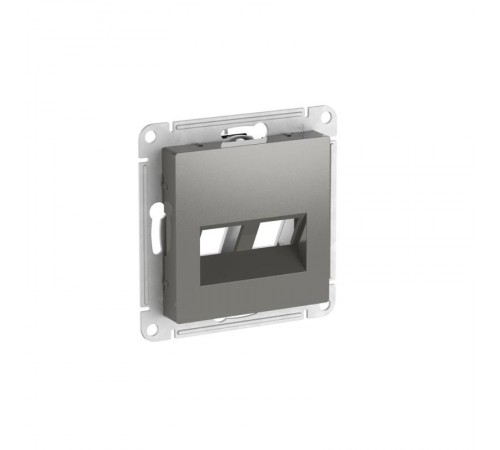 AtlasDesign Сталь Накладка двойная для информационных функций типа Keystone  ATN000990  SE