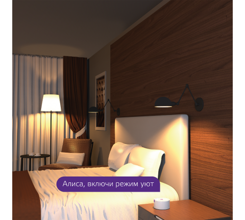 Лампа Светодиодная Smart Home DIM E27 A60 10 Вт 2700К 1/10/40  1070112  Gauss