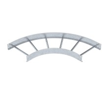 Угловая секция 90° лестничного лотка 110х500 мм R=500 мм (LB 90 1150 R5 FT)  6217778  OBO Bettermann