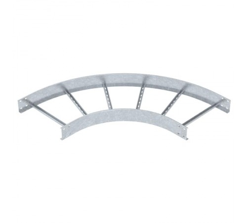 Угловая секция 90° лестничного лотка 110х500 мм R=500 мм (LB 90 1150 R5 FT)  6217778  OBO Bettermann