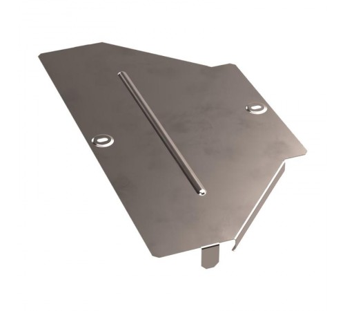 Крышка переходника симметричного Стандарт INOX (AISI 409) 400х200  PR16.6108  Промрукав