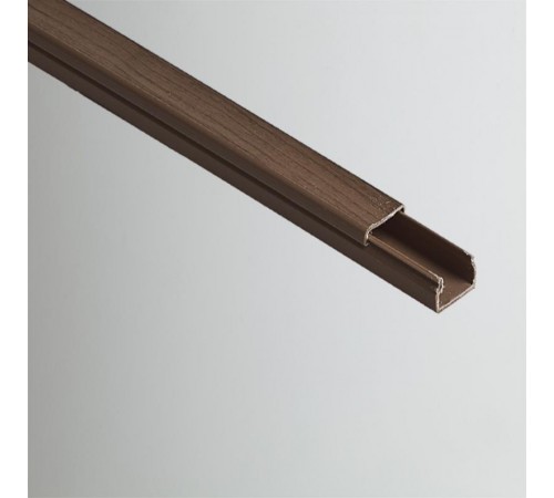 Кабель-канал  15х10х2000мм (дуб на темной основе)  РКК-15х10-08М  Рувинил