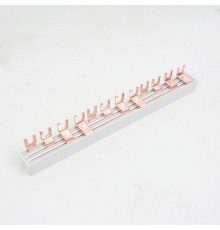 Шина соединительная YON max BBS-MD63 типа FORK 4п 14 присоединений для модульной аппаратуры  BBS-MD63F-4P14  DKC