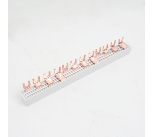 Шина соединительная YON max BBS-MD63 типа FORK 4п 14 присоединений для модульной аппаратуры  BBS-MD63F-4P14  DKC