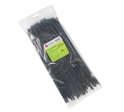 Стяжка нейлоновая КСС "MULTILOCK" 8х300 (черн) (100шт)  102326  Fortisflex