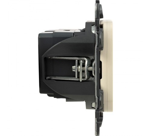 Valena ALLURE Сл.кость Розетка 2-ая USB 240В/5В 1500мА (с лицевой панелью)  754996  Legrand