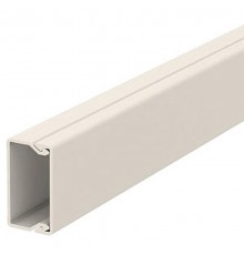 Мини-канал WDK с крышкой 20x35x2000 мм (высота борта 20 мм, крышка 35 мм) ПВХ кремовый RAL 9001  6026370  OBO Bettermann
