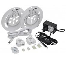 Комплект светодиодной ленты DIY (2835WW60-4,8-IP20-12В 2х1,2м + др + 2хДД)  LSR1-1-060-20-1-2XD12-S3  IEK