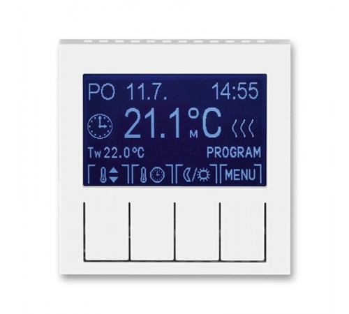 ABB Levit Белый / белый Терморегулятор универсальный программируемый  3292H-A10301 03  2CHH911031A4003  ABB