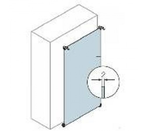 Плата монтажная стальная для шкафа GEMINI (Размер2)  1SL0260A00  ABB