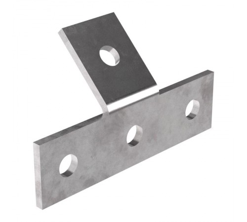 Пластина Т-образная 45 градусов 4 отверстия HDZ  PR08.8800  Промрукав