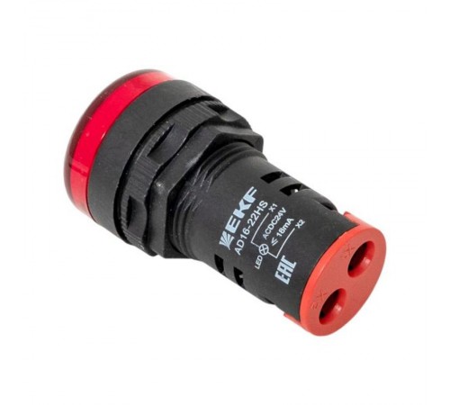 Светодиодная матрица AD16-22HS красная 24В DC EKF PROxima  ledm-ad16-r-24  EKF