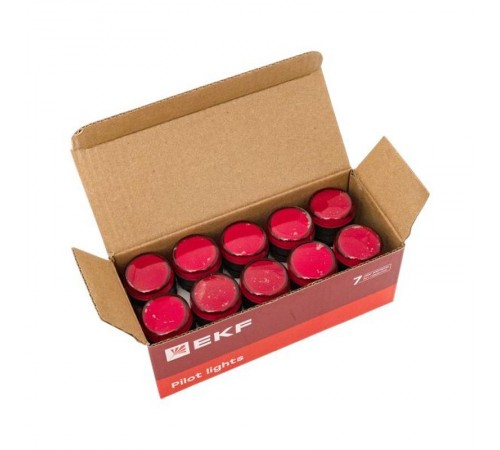 Светодиодная матрица AD16-22HS красная 24В DC EKF PROxima  ledm-ad16-r-24  EKF