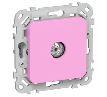 FLITE Розетка TV экран. оконечная тип M РТВм-1-1-1-ФлПр пурпурный  FI-A13-O-K99  IEK