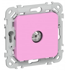 FLITE Розетка TV экран. оконечная тип M РТВм-1-1-1-ФлПр пурпурный  FI-A13-O-K99  IEK