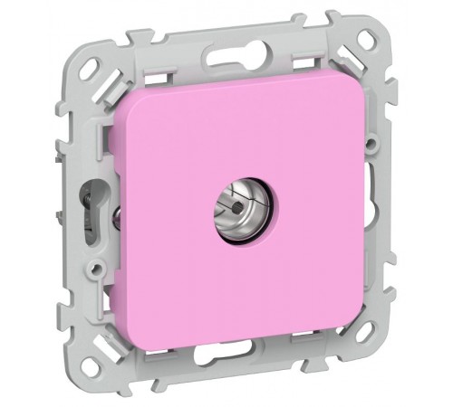 FLITE Розетка TV экран. оконечная тип M РТВм-1-1-1-ФлПр пурпурный  FI-A13-O-K99  IEK