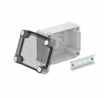 Коробка распределительная T100, 150x116x67 мм, сплош. стенка, выс. прозрач. крышка (T 100 OE HD TR)  2007772  OBO Bettermann