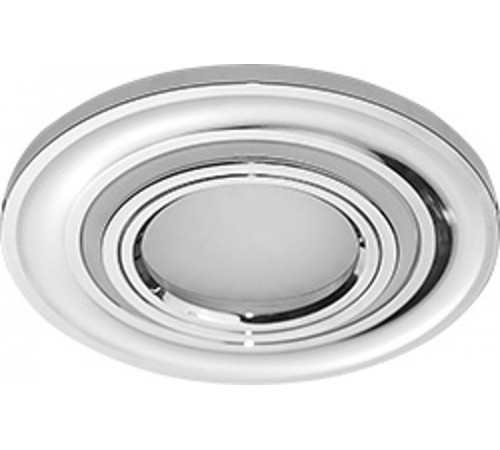 Светильник потолочный встраиваемый CD600 15LED*2835 SMD 4000K, MR16 50W G5.3, хром  29709  FERON