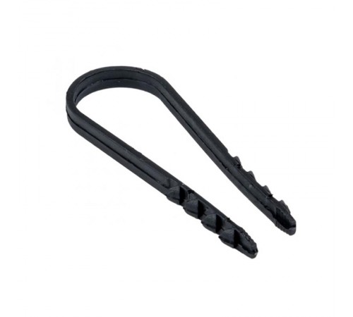 Дюбель-хомут для круглого кабеля (19-25мм) черный (50шт.) PROxima  plc-ncs50-19x25b  EKF