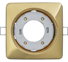 Светильник встраиваемый под лампу GX53 NGX 93 021 NGX-S2-002-GX53 (Квадрат золото)  93021  Navigator