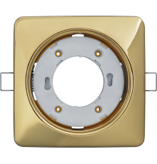 Светильник встраиваемый под лампу GX53 NGX 93 021 NGX-S2-002-GX53 (Квадрат золото)  93021  Navigator