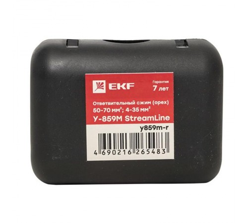 Ответвительный сжим (орех) У859М (50-70 мм2; 4-35 мм2) розничный стикер StreamLine  y859m-r  EKF