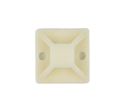 Площадка самоклеящаяся (25х25мм.) белая (20шт.) PROxima plc-25x25-r  EKF