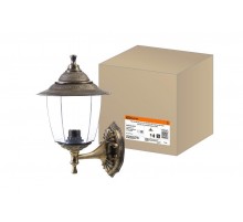 Светильник садово-парковый Прага Эл-11-71Б 60 Вт Е27 настенный вверх бронза, прозрачный плафон TDM  SQ0330-0523  TDM