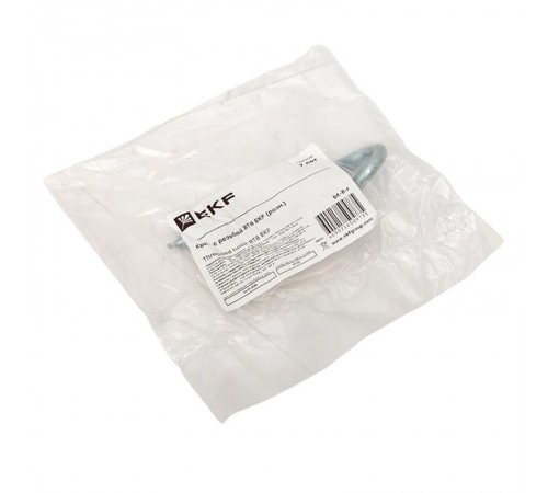 Крюк с резьбой ВТ8 инд. упак.  bt-8-r  EKF