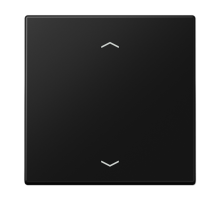 Центральная плата стандарт с символами "стрелки"; дюропласт; черный матовый  LS1700PSWM  Jung