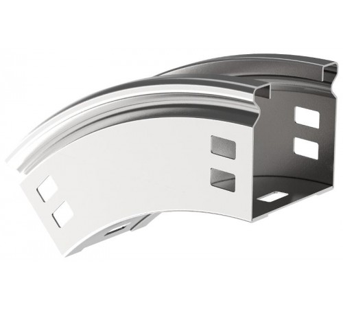 ESCA Поворот плавн. 45град тип В20 50х50мм  CPV41-0-45-050-050  IEK