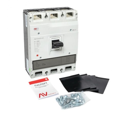 Выключатель автоматический AV POWER-4/3 700А 100kA TR AVERES  mccb-43-700H-TR-av  EKF