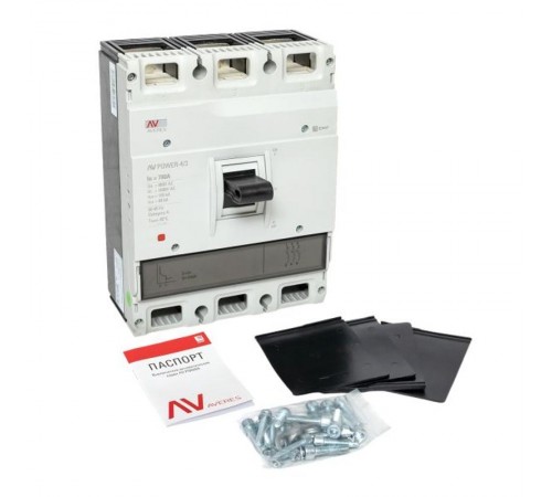 Выключатель автоматический AV POWER-4/3 700А 100kA TR AVERES  mccb-43-700H-TR-av  EKF