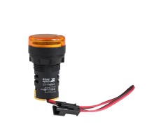 Индикатор тока и напряжения OptiSignal Compact D22 C7-VAM-5 желтый 50-500 В AC/0-100 A AD22VAM  375707  КЭАЗ