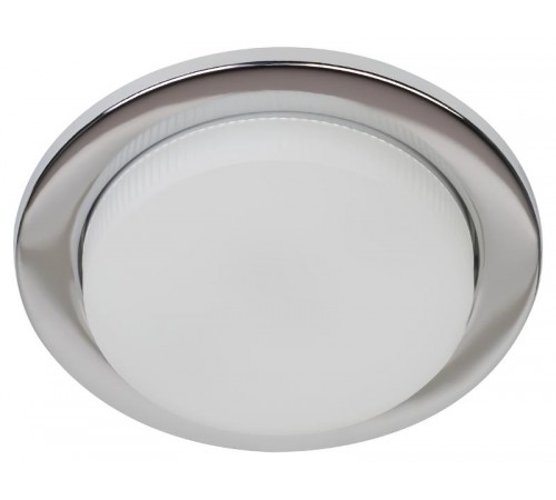 Светильник встраиваемый точечный под лампу GX53 KL70 СН /1 тонкий, 220V, 13W, хром  Б0048956  ЭРА