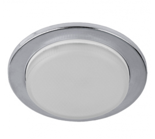 Светильник встраиваемый точечный под лампу GX53 KL70 СН /1 тонкий, 220V, 13W, хром  Б0048956  ЭРА