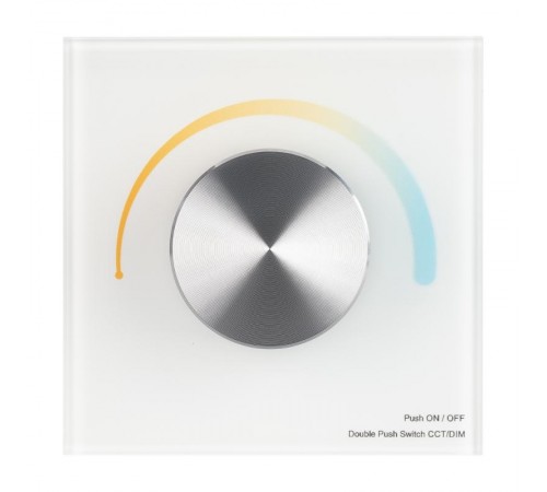 Панель SMART-P2-MIX-G-IN White (3V, Rotary, 2.4G) (Arlight, IP20 Пластик, 5 лет)  033754  Arlight