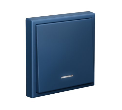 ArtGallery Аквамарин Выключатель 1-клавишный с подсветкой, сх.1а, 10АХ, механизм  GAL001113  SE