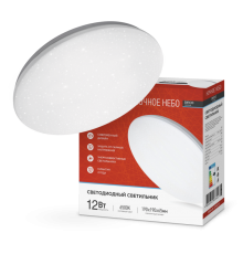 Светильник светодиодный серии DECO 12Вт 230В 6500К 780лм 190х65мм НОЧНОЕ НЕБО  4690612033457  IN HOME