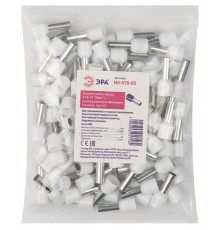 Аксессуары для клемм ЭРА NO-570-05 Наконечник-гильза Е10-12 10мм2 с изолированным фла  Б0041451  ЭРА