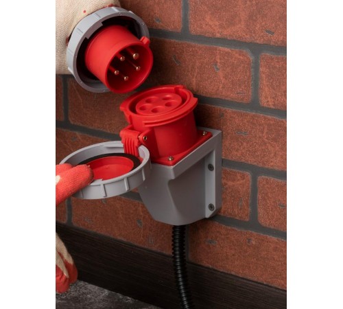 Розетка стационарная наружная 1252 3Р+РЕ+N 32А 380В IP67 EKF PROxima  ps-1252-32-380  EKF