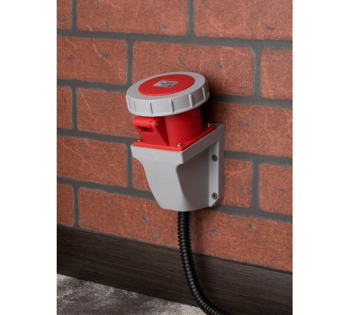 Розетка стационарная наружная 1252 3Р+РЕ+N 32А 380В IP67 EKF PROxima  ps-1252-32-380  EKF