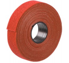 Хомут-липучка ХКл 20мм красный (5м/ролл)  UHL11-20-5M-K04  IEK