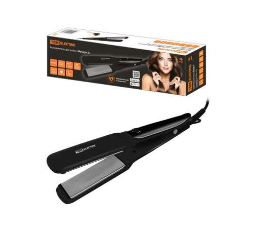 Выпрямитель для волос "Венера 2", 45 Вт, керамика, 5 ур. t (150-230 С), плавающие пластины, TDM  SQ4009-0002  TDM