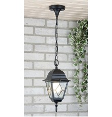 Светильник садово-парковый Vega H черный подвесной  a025021  Elektrostandard