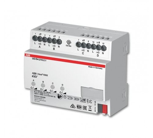 Универсальный светорегулятор LED, 4x210Вт UD/S4.210.2.1  2CKA006197A0047  ABB