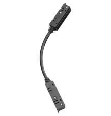 Соединитель внутренний гибкий шинопровода MGN черный MGN TRACK internal flexible connector BK  2909004740  Световые Технологии