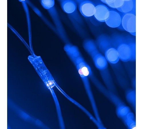 Светодиодная гирлянда ARD-NETLIGHT-CLASSIC-2000x1500-CLEAR-288LED Blue (230V, 18W)  024681  Arlight