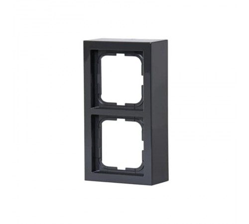 Рамка 2 поста, Impressivo, наружный монтаж, антрацит  1722S85-81   2TKA000344G1  ABB