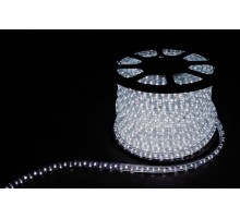 Дюралайт светодиодный 2W 100м 13мм 230V 36LED/м 1,44Вт/м (2м/отрез), 2 аксесс., белый 7000K/ LED-R2W  26064  FERON